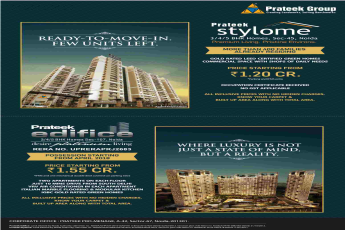 Invest in Prateek Properties & live a luxurious life in Noida